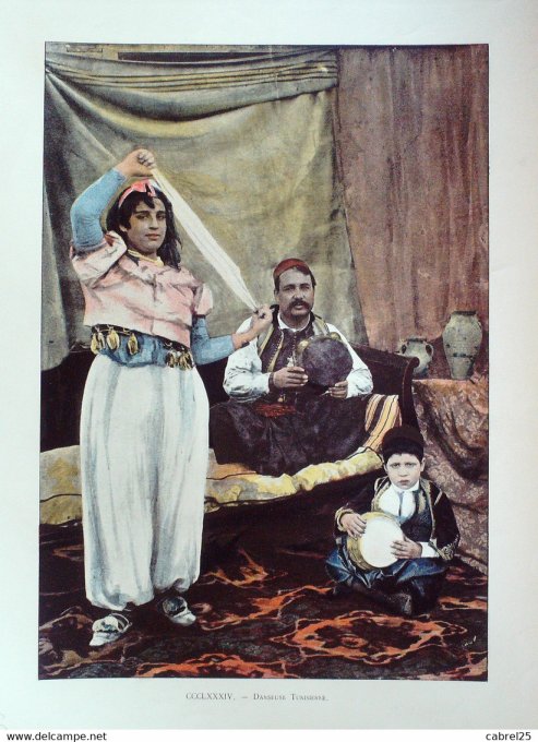 Tunisie Danseuse Tunisienne