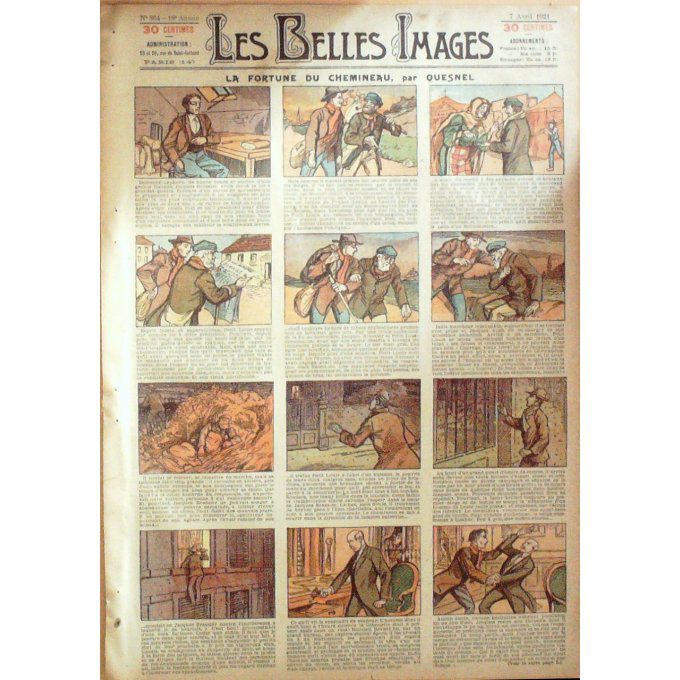 Les belles images 1921 n°864