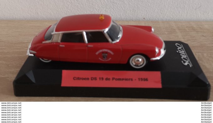 Citroen DS 19 de Pompiers 1:43 1956