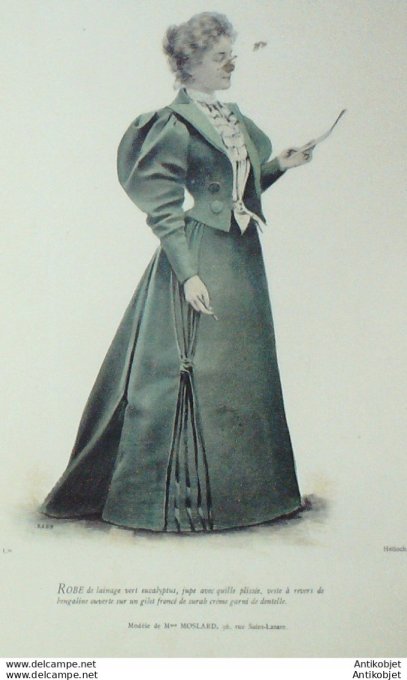 La Mode pratique 1894 # 29 Robes de lainage