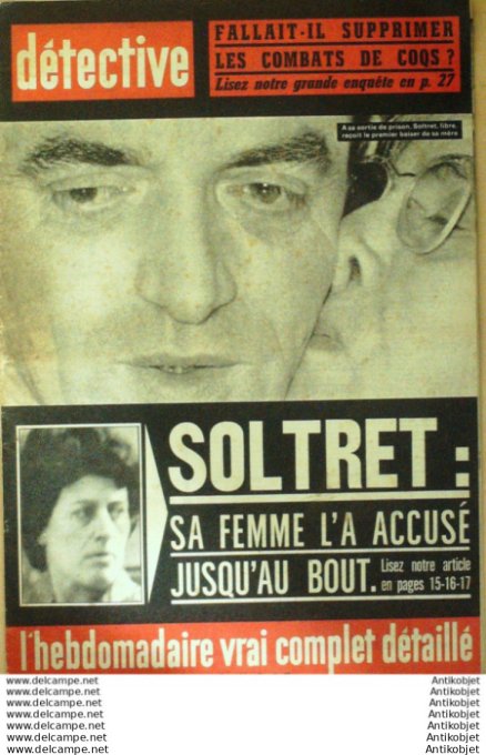 Détective 1964 # 932 St-Etienne Montluçon Auxerre Epinal Bagnolet Vendin-le-Vieil