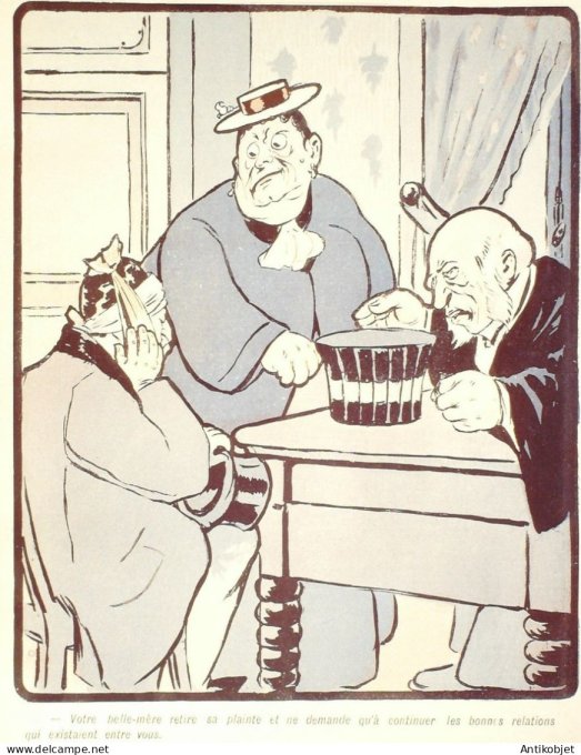 L'Assiette au beurre 1902 #  76 Nos belles meres Carrier