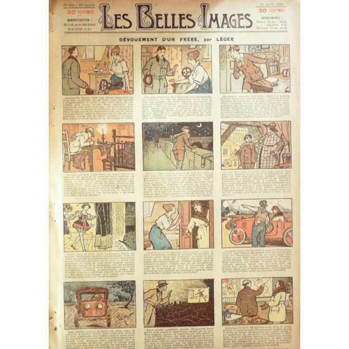 Les belles images 1921 n°865