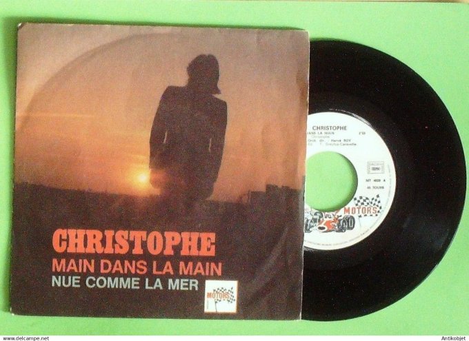 Christophe 45T SP Main dans la main 1972