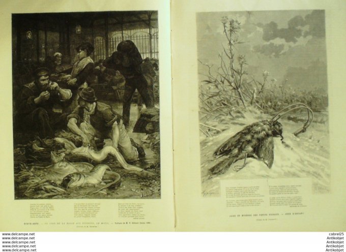 Le Monde illustré 1881 n°1244 Cambrai (59) Reims (51) St Remy Pérou Lima Hermann Locomobiles