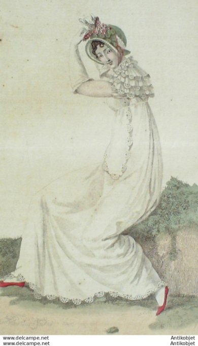 Costume Parisien 1811 # 1163 Fichu à la Ninon