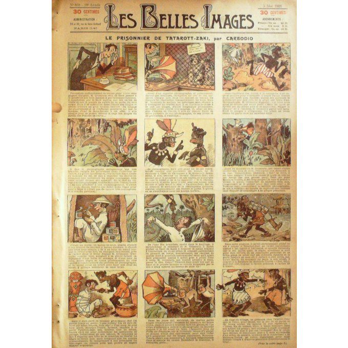 Les belles images 1921 n°868