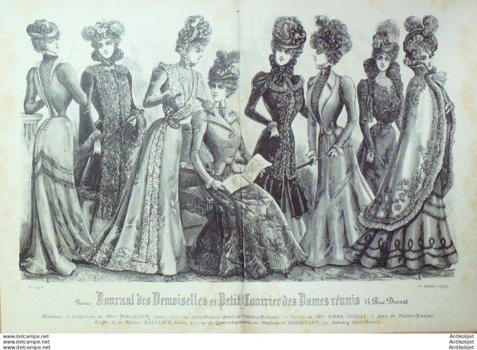 Journal des Demoiselles & Dames réunis 1898 # 5178