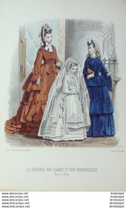 Journal des Dames Demoiselles 1871 #  987