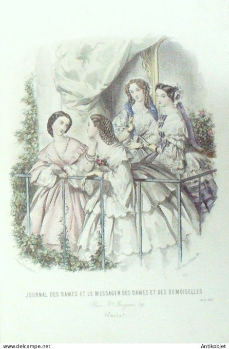 Le Messager de Dames & Demoiselles 1857 # 08