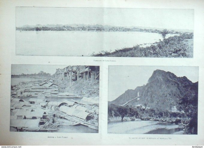 Le Monde illustré 1899 n°2205 Chine Quang-Si Tso-Kiang Long(Tuong Hong-Kong Rennes (35) Dunkerque (5