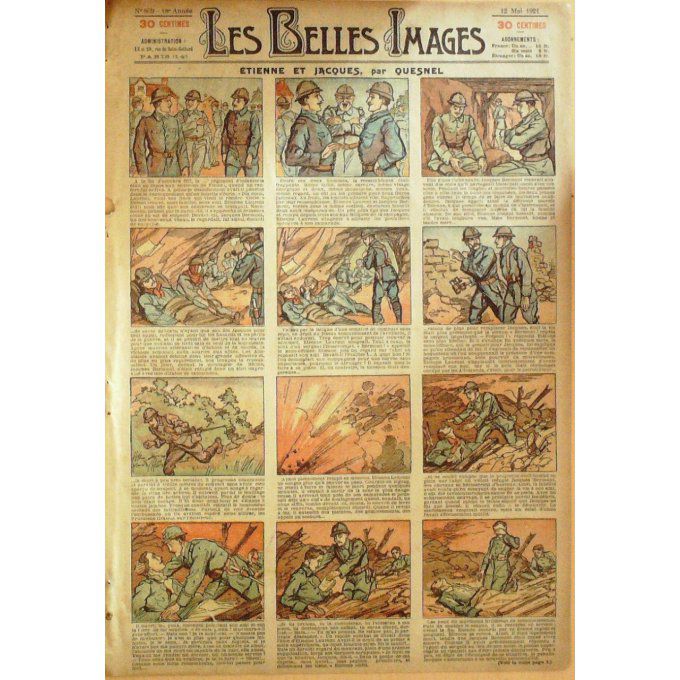 Les belles images 1921 n°869