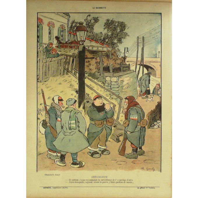 La Baionnette 1917 n°086 (Les G.V.C.) MONTASSIER CAPY GENTY HAUTOT FABIANO LEROY