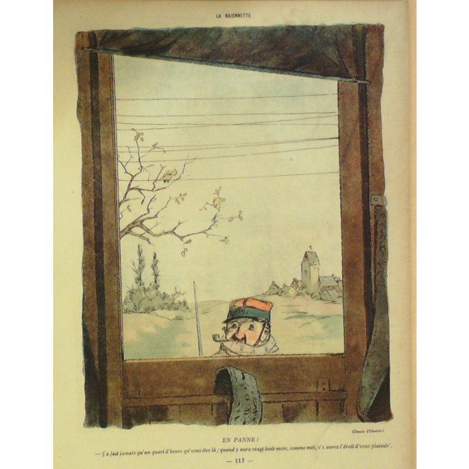 Baionnette 1917/086 (Les G.V.C.) MONTASSIER CAPY GENTY HAUTOT FABIANO LEROY