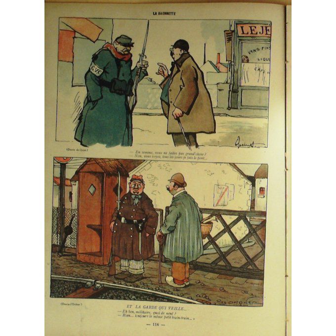 La Baionnette 1917 n°086 (Les G.V.C.) MONTASSIER CAPY GENTY HAUTOT FABIANO LEROY