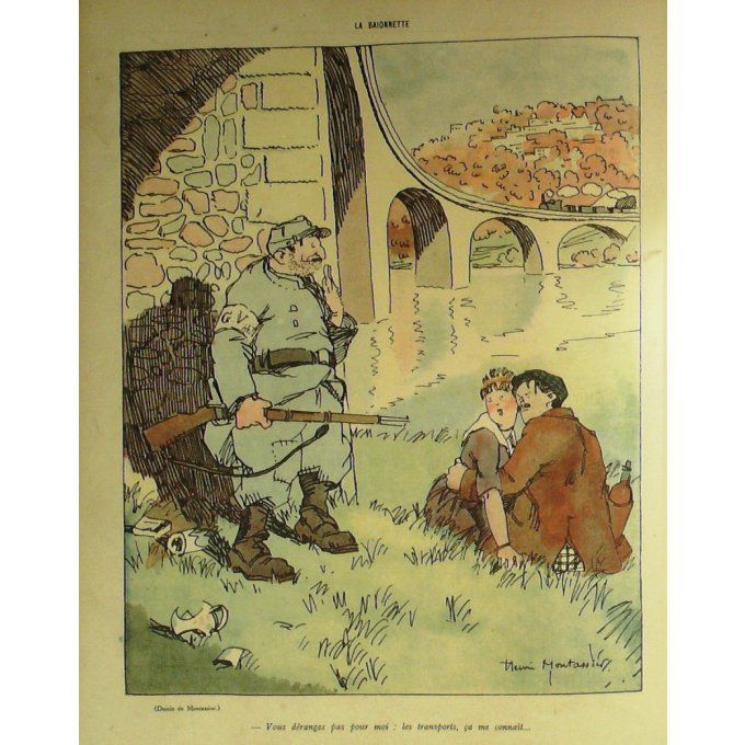 La Baionnette 1917 n°086 (Les G.V.C.) MONTASSIER CAPY GENTY HAUTOT FABIANO LEROY