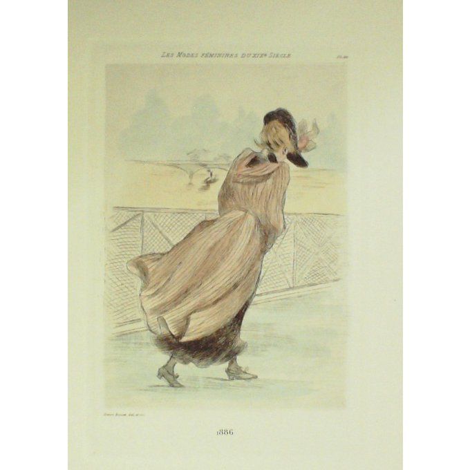 Mode Féminine époque 1886 (H.Boutet)