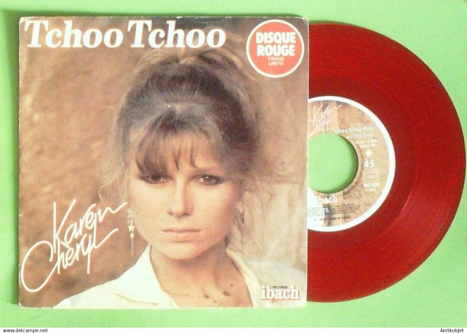 Cheryl Karen 45T SP Tchoo Tchoo 1979 (disque rouge)