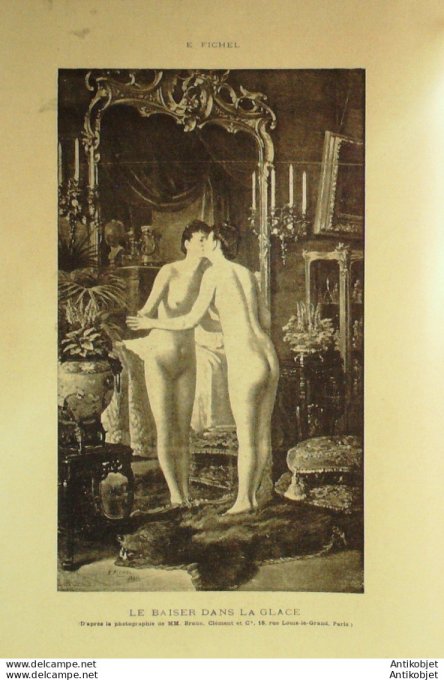 Gil Blas 1895 n°07 Camille de StE CROIX Charles BAUDELAIRE FICHEL Paul DELMET