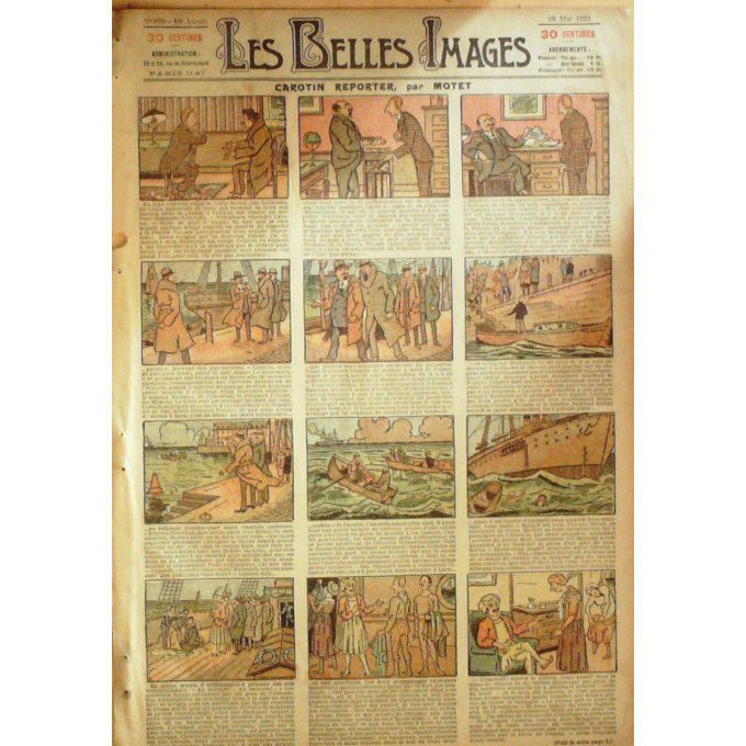 Les belles images 1921 n°870