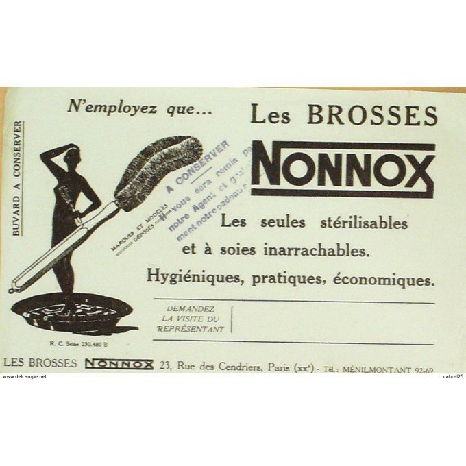 Buvard NONNOX Brosses