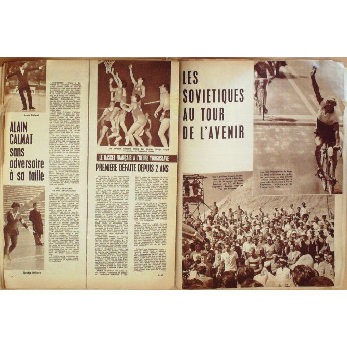 Miroir Sprint 1963 #  871 11 Fév Bonnel Guinot Barreau Reims Feyenoord Guy Cerdan