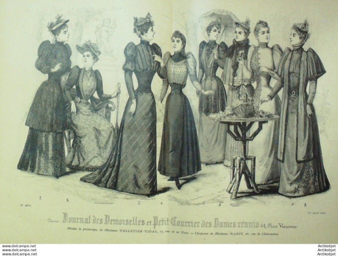 Journal des Demoiselles & Dames réunis 1885 # 4514