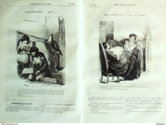 Petit journal pour Rire 1862 # 374 Revue du Monde Girin