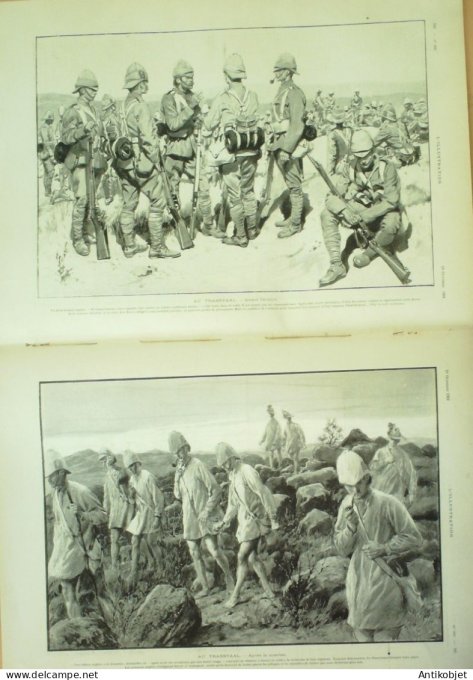 L'illustration 1901 n°3060 Toulon (83) Afrique-Sud Transvaal Maxsell Sommerville