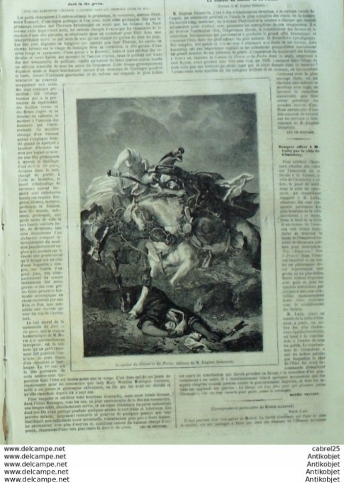 Le Monde illustré 1860 n°161 Angleterre Londres Cochinchine Saigon Turquie Tourane Aiguade