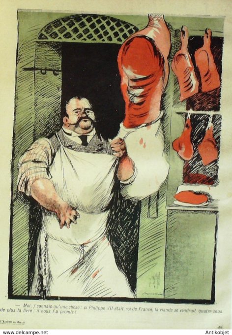 L'Assiette au beurre 1905 # 226 Types de Paris Poulbot Sancha