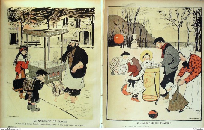 L'Assiette au beurre 1905 # 226 Types de Paris Poulbot Sancha