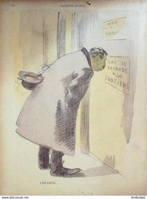 L'Assiette au beurre 1910 n°510 Promenade dans Paris Sacré-Coeur