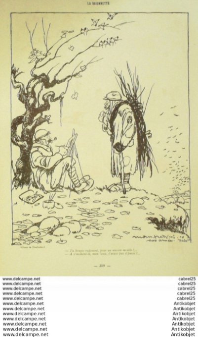 La Baionnette 1918 # 153 De Ci De ci de la ) Iribe Gottlob Sauvage Baille Hass Becan