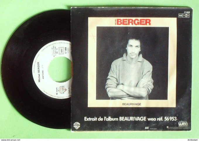 Berger Michel 45T SP Mademoiselle Chang 1981