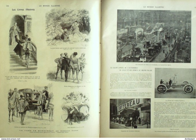 Le Monde illustré 1902 n°2386 Vénézuéla Caracas Sultan Yakoub  port Gabello MiraflorèsTunis Egypte A