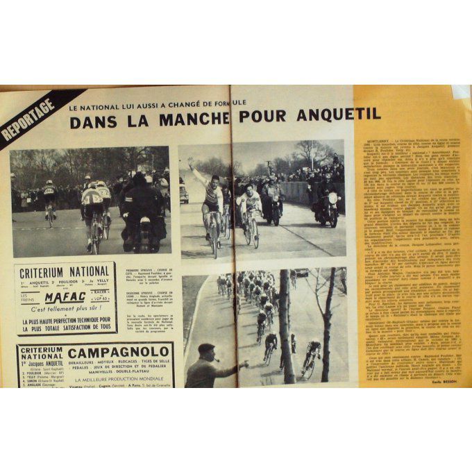 Miroir Sprint 1963 n° 877 25/3 BATTEUX REIMS EMILE IDEE FRANCE GALLES KITZBUEL NEVADA
