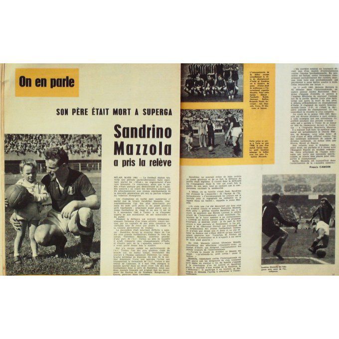 Miroir Sprint 1963 #  877 25 Mar Batteux Reims Emile Idee France Galles Kitzbuel Nevada