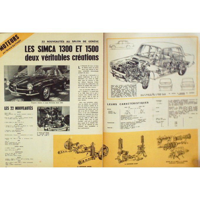 Miroir Sprint 1963 #  877 25 Mar Batteux Reims Emile Idee France Galles Kitzbuel Nevada