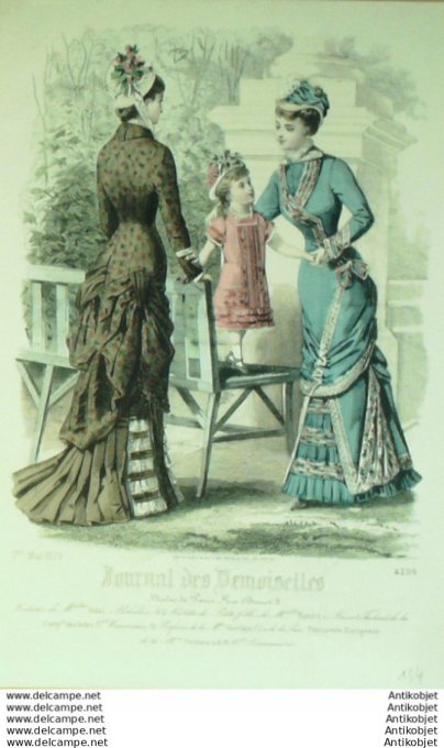 Journal de Demoiselles 1879 # 4205 (Maison Vidal)