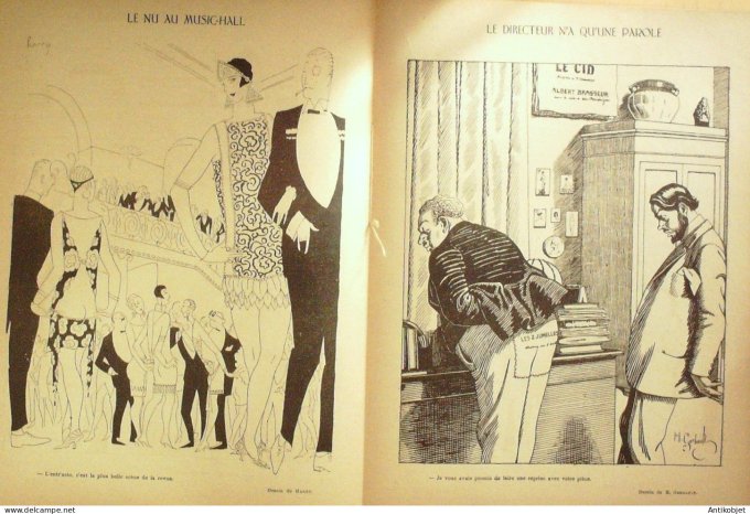 Le Rire 1925-11-14 # 354 Journal humoristique Ed.Originale Moliere
