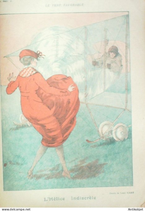 Fantasio 224 1916 Halouze Icart Benda Touraine Sat Cappiello Laney Aubry