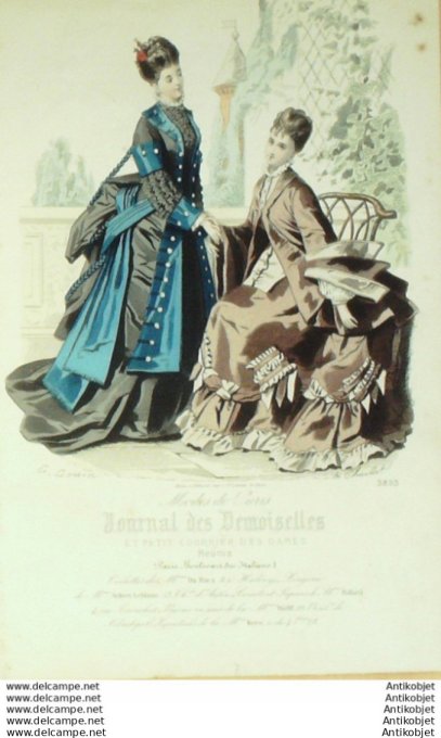 Journal de Demoiselles 1872 # 3893