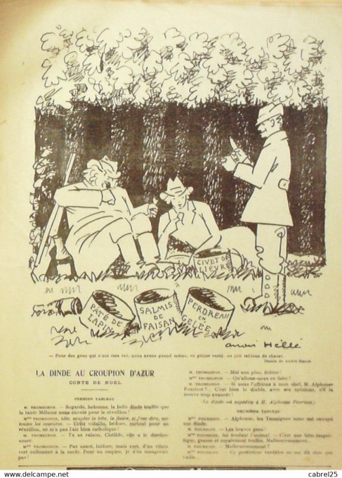 Le Rire 1924 n°308 Prat Pavis Nob Roussau Hellé Pallier Mars Trick Laborde Bour