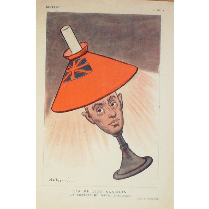 BARRERE-SIR PHILIPP SASSOON-1922