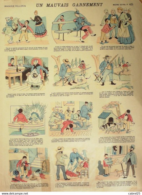 Un Mauvais Garnement (Pellerin d'epinal)
