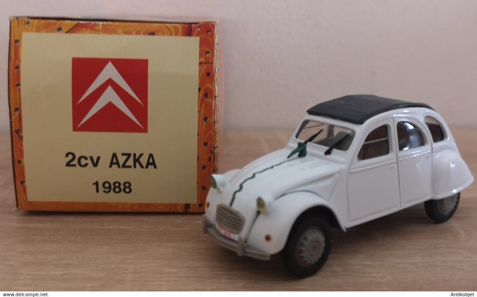 Citroen 2cv AZKA 1988 Norev 1:43