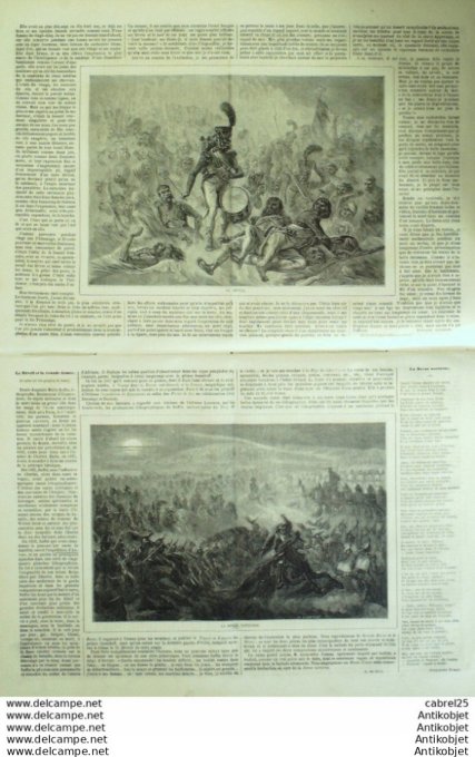 Le Monde illustré 1860 n°162 Troyes (10) Espagne Valence St-Quentin (02) Cochinchine Tourane Anglete