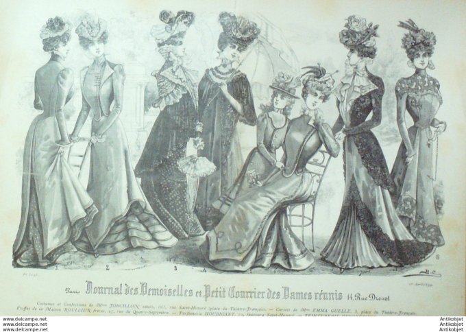 Journal des Demoiselles & Dames réunis 1899 # 5193