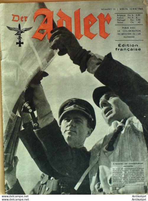Revue Der Adler Ww2 1943 # 10